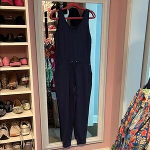 NWT-Lilly Pulitzer Blue Jumpsuit